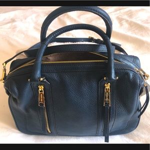 Micheal Kors leather messenger bag